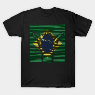 Brazil Proud Flag, Brazil gift heritage, Brazilian girl Boy Friend Brazilian T-Shirt